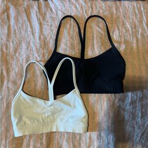 2 Lululemon Flow Y Bras